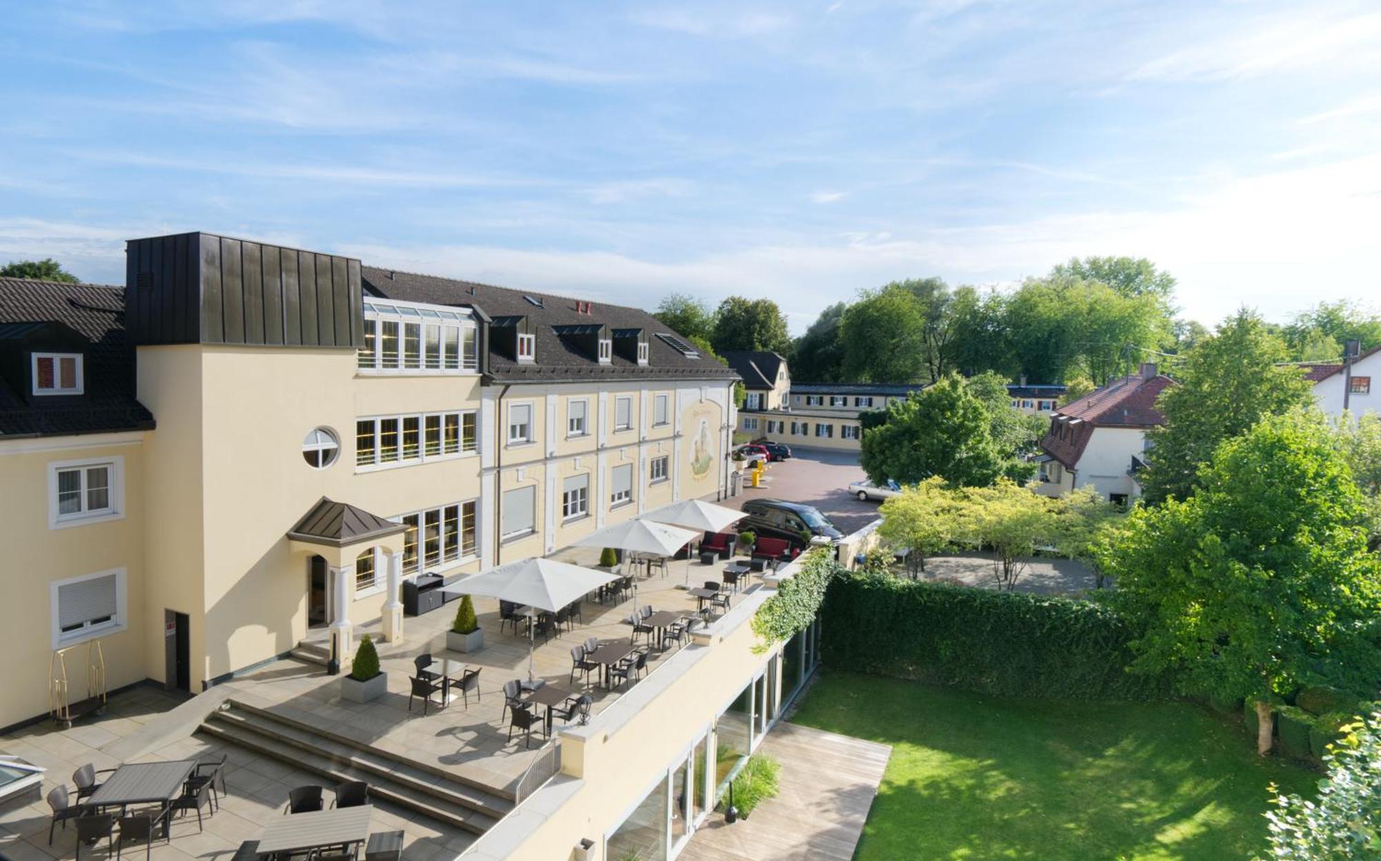 Hotel Am Schlosspark Zum Kurfuerst Oberschleißheim 외부 사진