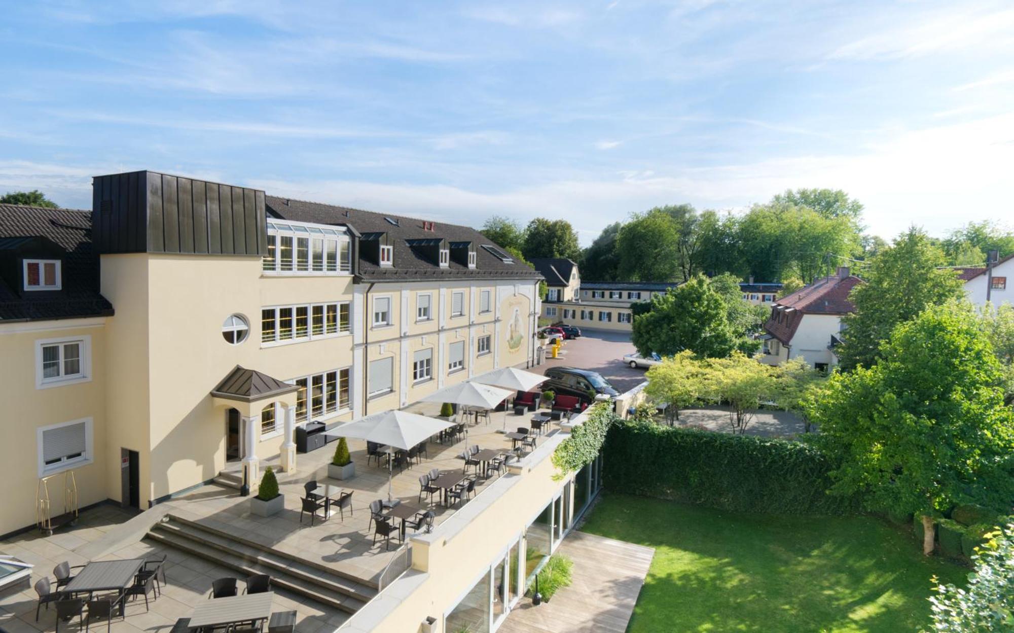 Hotel Am Schlosspark Zum Kurfurst Oberschleißheim 외부 사진